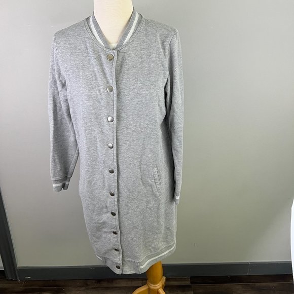 LC WAIKIKI Grey Snap‎ Button Cardigan (M) - Picture 2 of 7